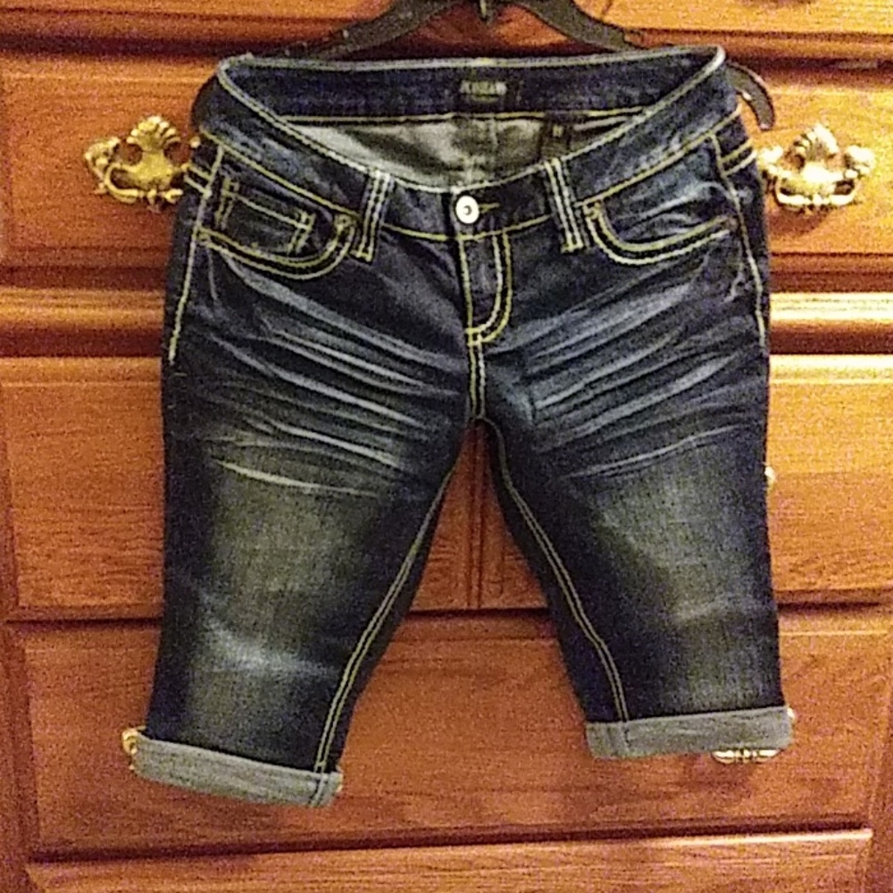 White Stitch Jeans